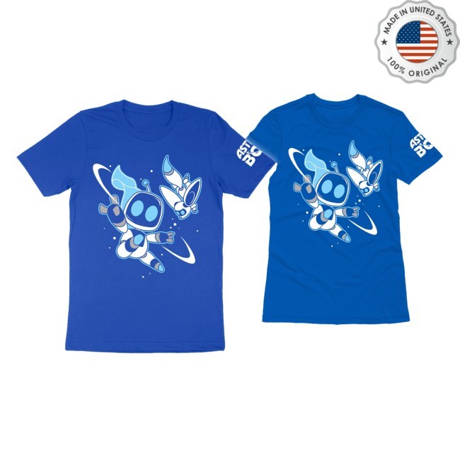Astro Bot Bots In Space Shirt - By Nina Matsumoto Fangamer