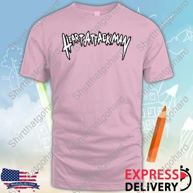 Official Heart Attack Man Merch Cone Of Shame Hooded Sweatshirt