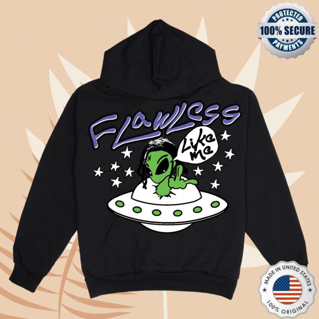 Sincerely Lucki Merch SincerelyLucki Flawless Alien Popover Hoodie Deadboylife
