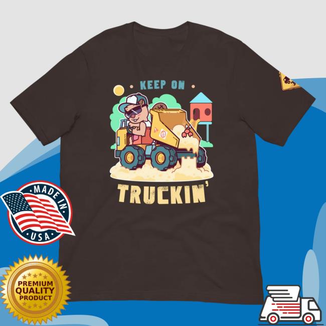 Official Pretend Again Keep on Truckin' Shirt 2023 Brown (OwO / Oh Woah Shirt)