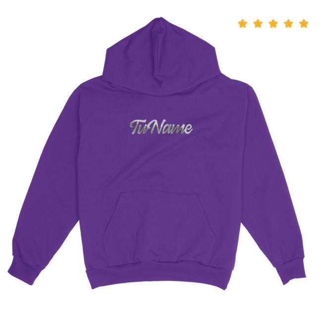 Official Fuerza Regida Shop Merch Briana - Purple Hoody