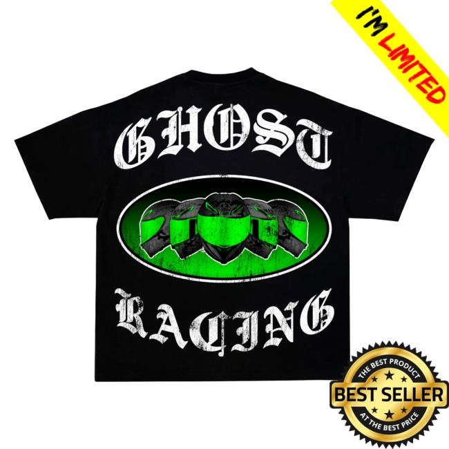 Ghost Racing 5 Lives Shirt - Black