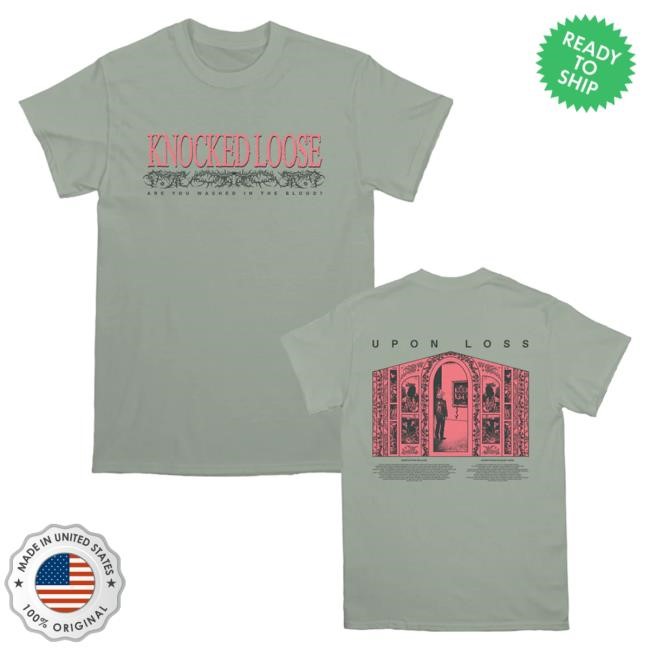 Official Knocked Loose Merch Knocked Loose Are You Washed Hot Shirt
