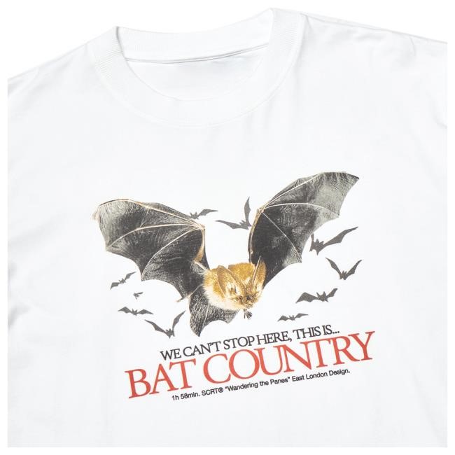 SCRT Bat Country Short Sleeve Shirt - White – SCRT Shop
