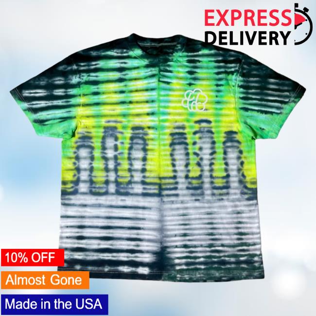 The Tie Dye Company Slime Drip Tie Dye Tees