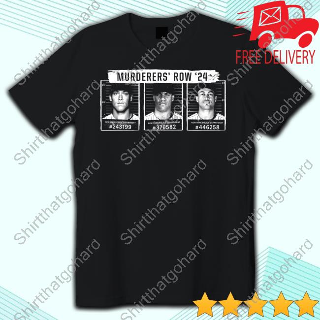 Murderers' Row '24 New York Police Department New Shirt