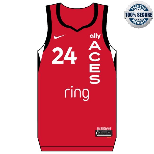 Nike Las Vegas Aces Jewell Loyd Rebel Jersey Shirt