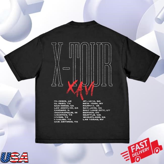 Official Xavi X-Tour Merch X-Tour Tee