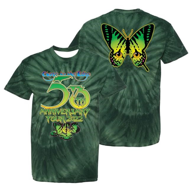 Yes Official Store "Close To The Edge" 50Th Anniversary 2022 Tour Hot Shirt