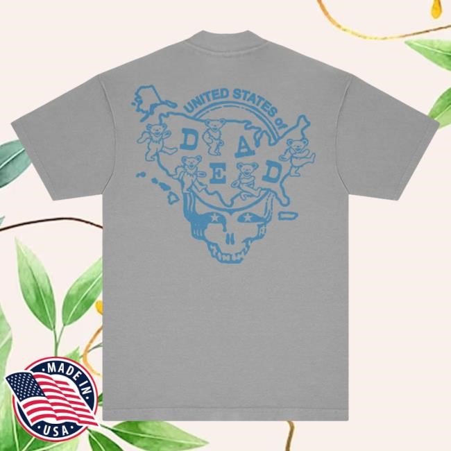 Grateful Dead Nevada United States of Dead Hot Shirt | Grateful Dead Merch Store Official