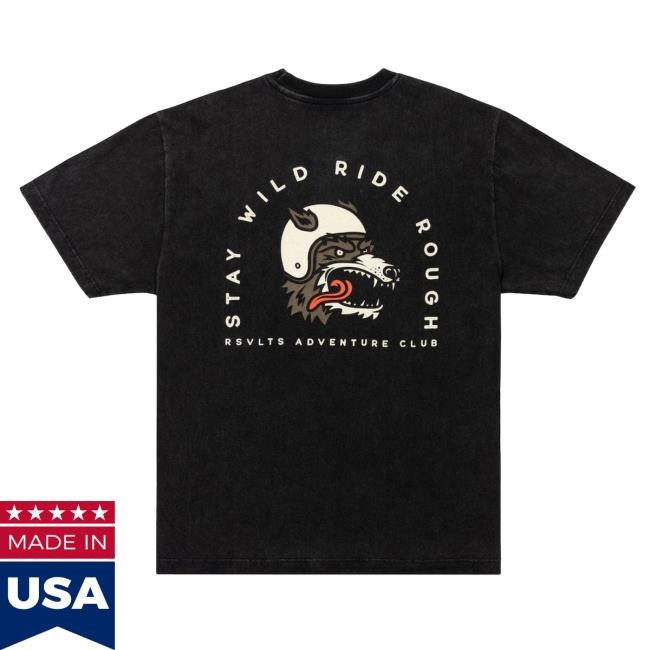 RSVLTS The Howler Vintage Crewneck Tee Retro Graphic Drop