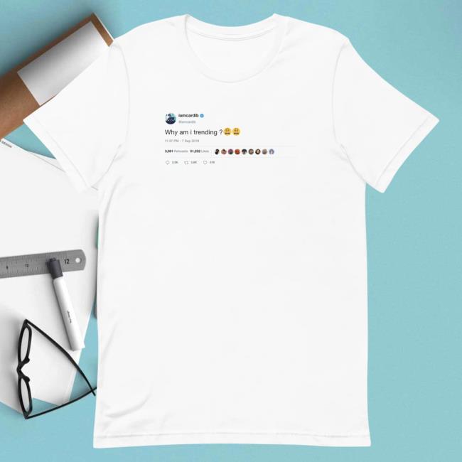 Official Cardi B Merch Store Cardi B Trending Popover Shirt Cardi B Apparel Clothing Shop CardiB