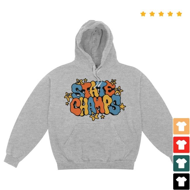 Official State Champs Bubble Popover Sweatshirt