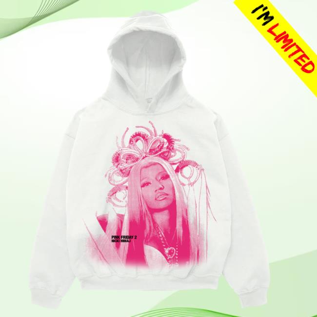Official Nicki Minaj Store Pink Friday Pf2 Hoody