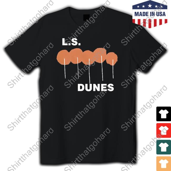 Official L.S. Dunes Poppies Tee