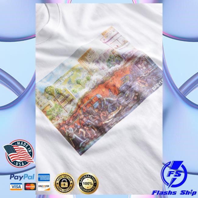 Official Babylon LA OIL PAINTING Tees