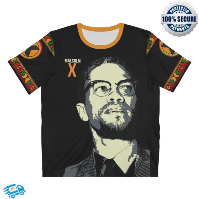 Official B1 Clothing Black Empowerment Clothing Store Malcolm X Hot Shirt