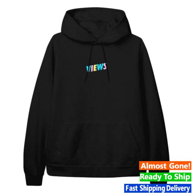 Official David Dobrik Clothing Merch Store Merch Shop David Dobrik Views Welcome Back Black Hooded Sweatshirt DavidDobrik