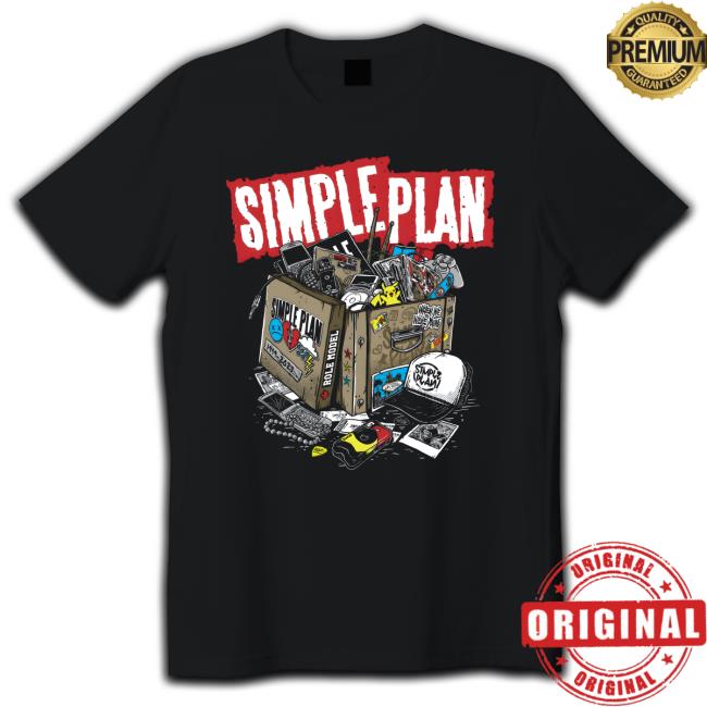 Simple Plan Store Souvenir TShirt