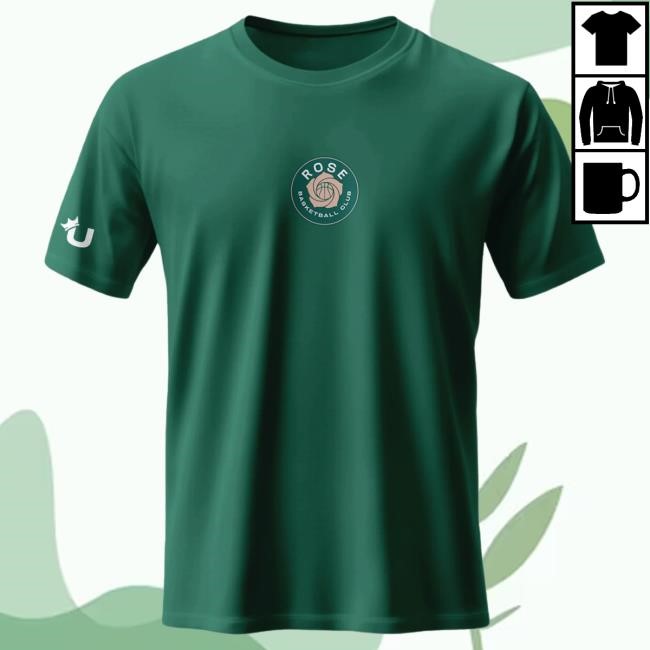 Official Unrivaled Basketball Rose Official Evergreen Logo Shirts