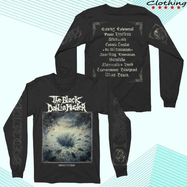 Official Night Shift Merch Store Shop The Black Dahlia Murder - Servitude Long Sleeve T-Shirt Nightshift Merch
