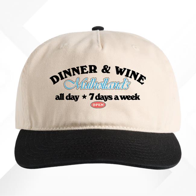 Declan Mckenna Store Merch Dinner & Wine Dad Hat | Declan Mckenna Clothing Shop Official Declanmckenna