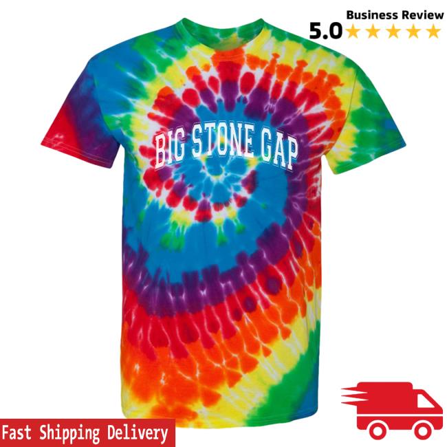 Official Hometown Apparel Clothing Merch Big Stone Gap Virginia Varsity Tie-Dye T Shirt Tie Dye Michelangelo