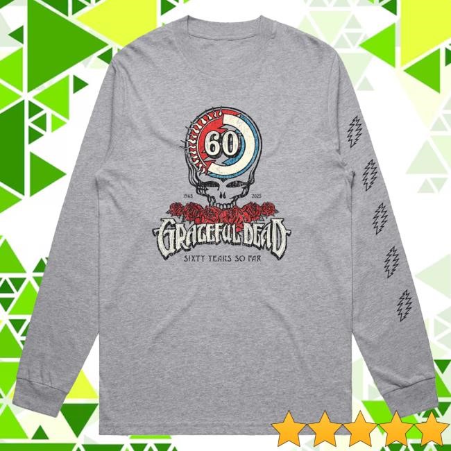Official Teton Gravity Research Grateful Dead 60th x TGR SYF Long Sleeve Tee Shirt
