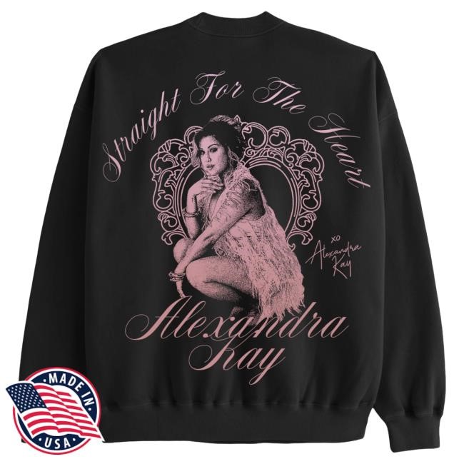 Official Alexandra Kay Merch Store Straight For The Heart Sweater