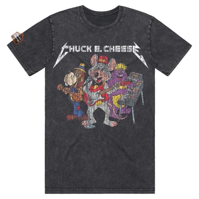Chuck E Cheese Heavy Metal Shirts | Bull Airs Official | BullAirs