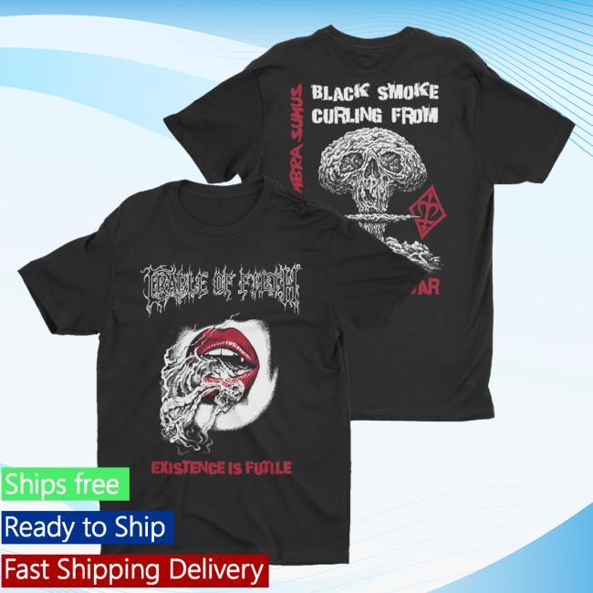Official Night Shift Merch Indie Merch Store Cradle Of Filth - Lips Of Existence Shirts NightShiftMerch IndieMerchStore