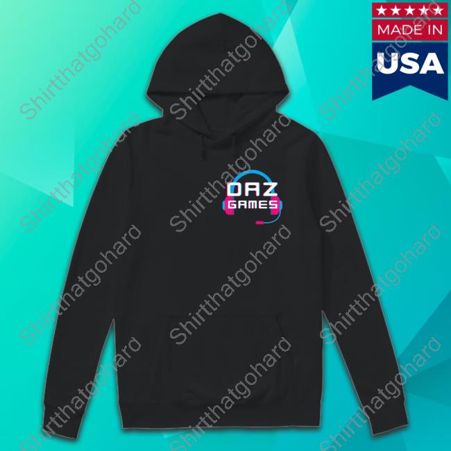 Official Daz Black Merch Daz Games Headset Black Shirts Dazblackshop