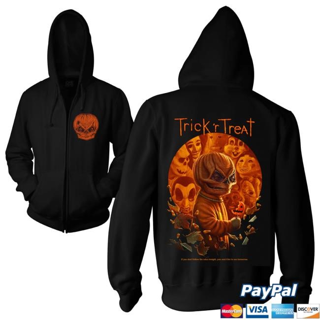 Trick 'R Treat: Lost Souls - Zip Up Hooded Sweatshirt Goosebumps - Officially Licensed Collection – Cavitycolors