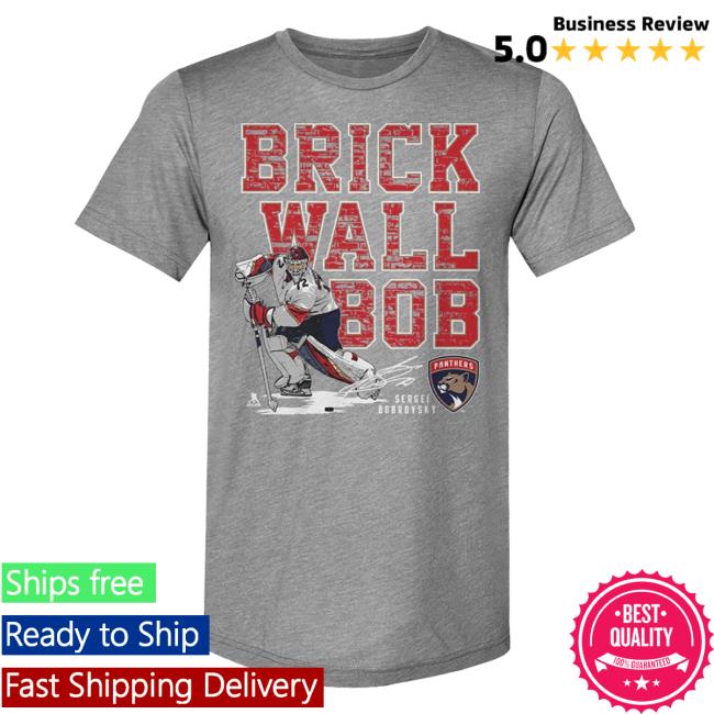 Official Florida Panthers Brick Wall Bob Hot Shirt