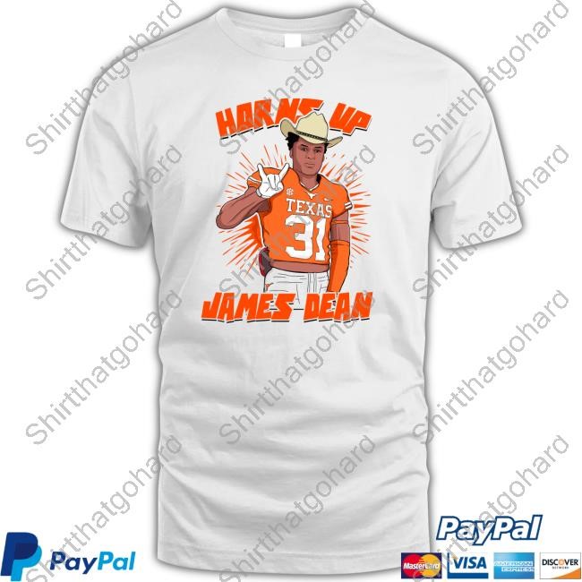 James Simon Horns Up Jeams Dean Top Shirt