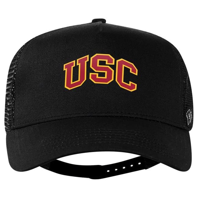 USC Trojans Unisex Hype and Vice BlackTrucker Hat USC Bookstores Officical