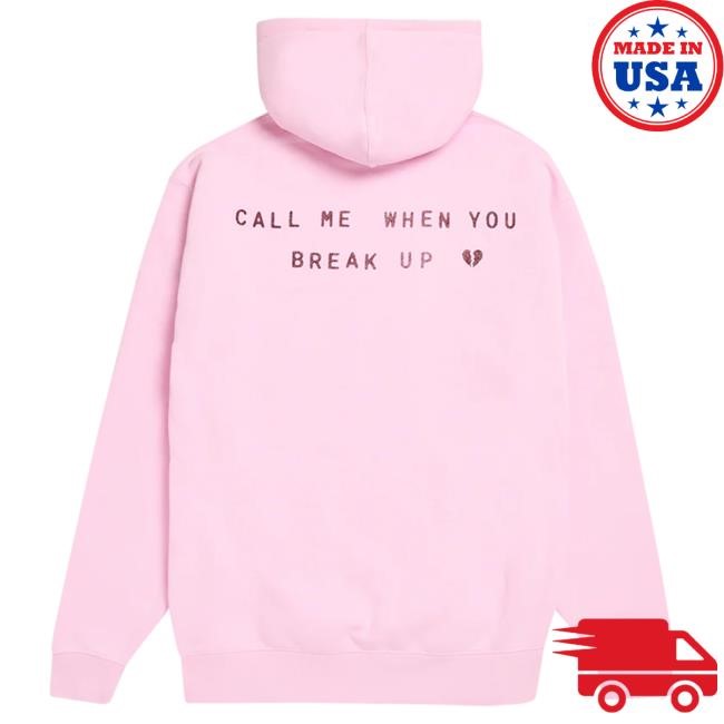 Official Selena Gomez Merch Store Shop Call Me When You Break Up Hoodies SelenaGomez Official Selena Gomez Merch Store Shop Call Me When You Break Up Popover Hoodie SelenaGomez