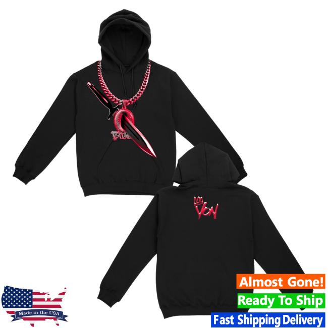 Official Merch Bar Store King Von O'block Chain Shirt Black MerchBar KingVon Apparel Clothing Shop