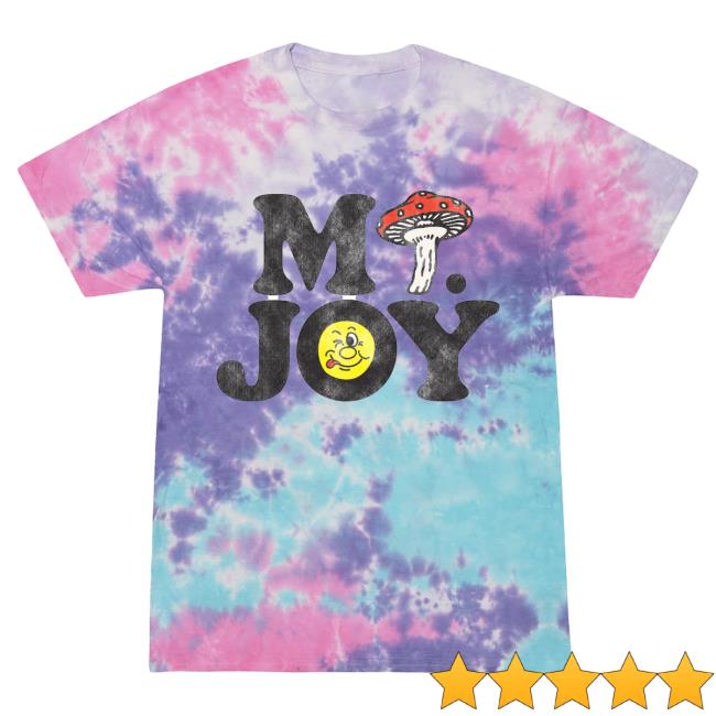 Official Mt Joy Merch Store Mt Joy Mushroom Tie-Dye New Shirt Mtjoy Apparel Clothing Shop