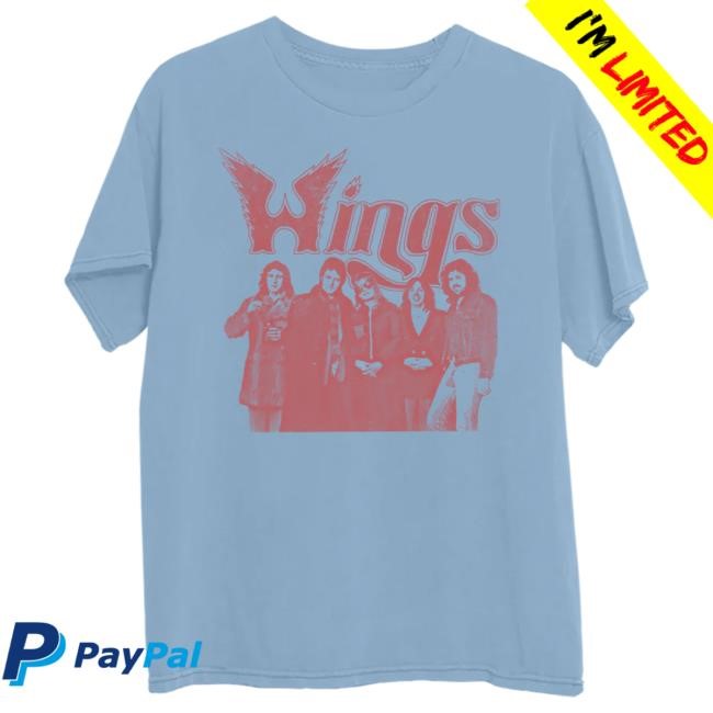 Official Paul Mccartney Store Wings Band Shirts