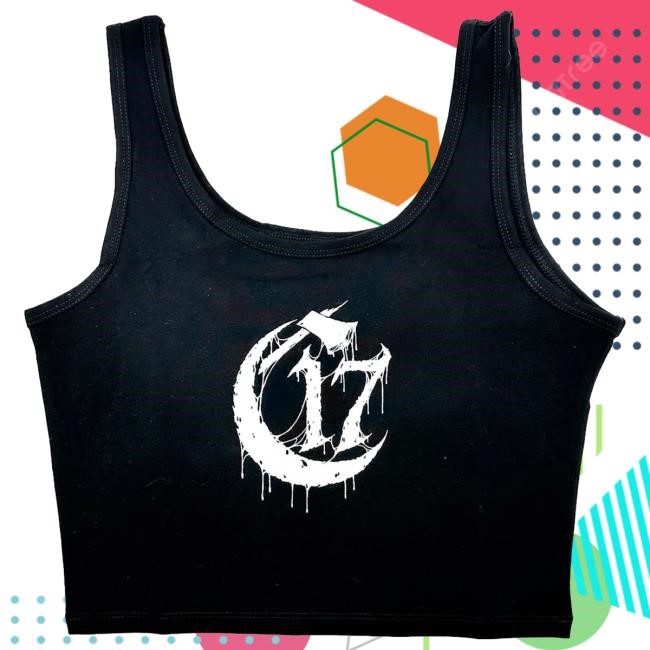 Official Chapter 17 Records Merch Ouija Macc My C 17 New Logo - Women's tank - Crop Top - Black Hot Shirt