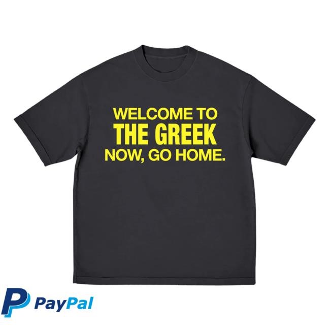 Go Home Greek Tee - Bleachers