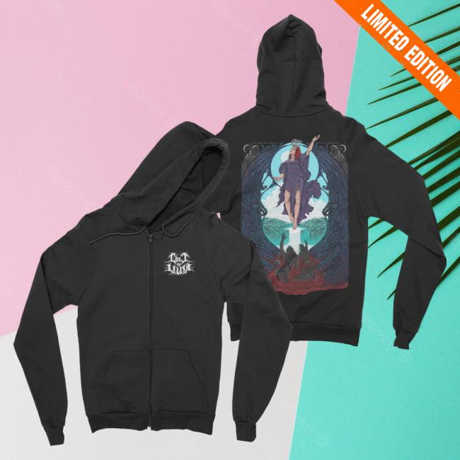 Official Night Shift Store Shop Cult Of Lilith - Necromechanical Baroque Zip Up Hood Nightshift Merch