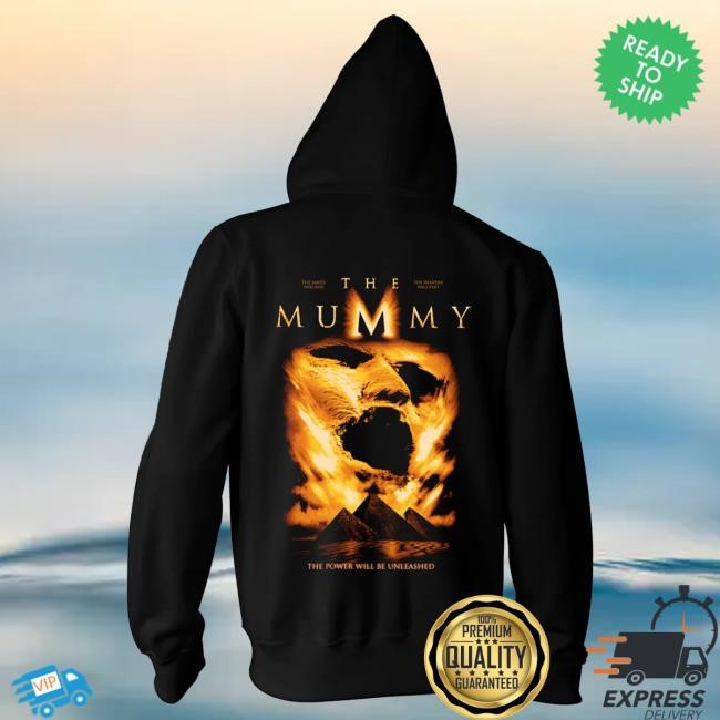 Official Cavity Colors Merch Store Shop The Mummy (1999) Retro Poster - Zip-Up Pullover Hoodie CavityColors