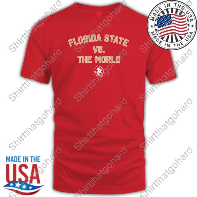 Official Breakingt Merch Florida State Vs The World Tee