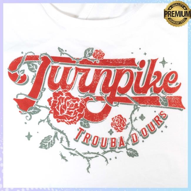 Official Turnpike Troubadours Merch Shop Rose Ladies Racerback Tank Top Tshirt
