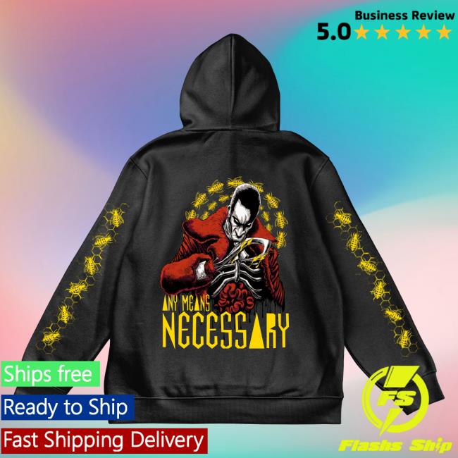 Any Means Necessary Clothing Candyman Crewneck Sweatshirt Black
