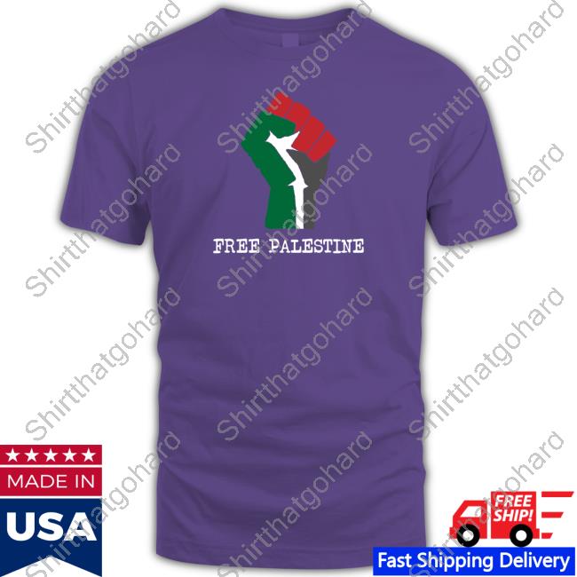 Free Palestine Gaza Freedom Black Shirts