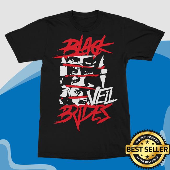 Official Black Veil Brides Merch Store Black Veil Brides Faces Shirt Black Veil Brides Clothing Shop