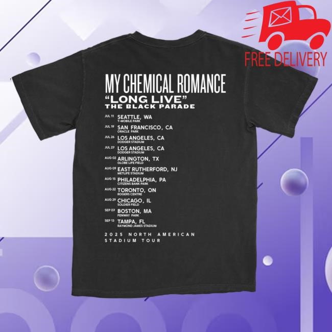 Authentic My Chemical Romance The Dictator Tour Tee